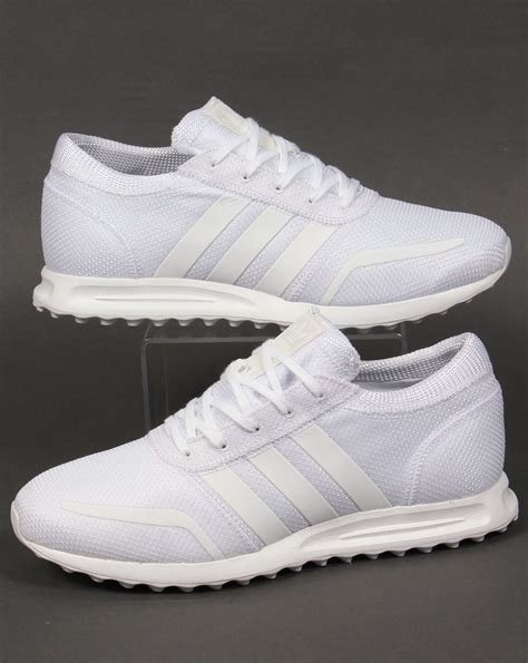 Adidas white trainers